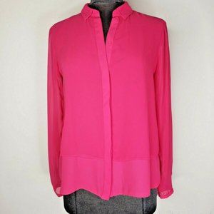 Catherine Malandrino Womens Hot Pink Tunic Size S